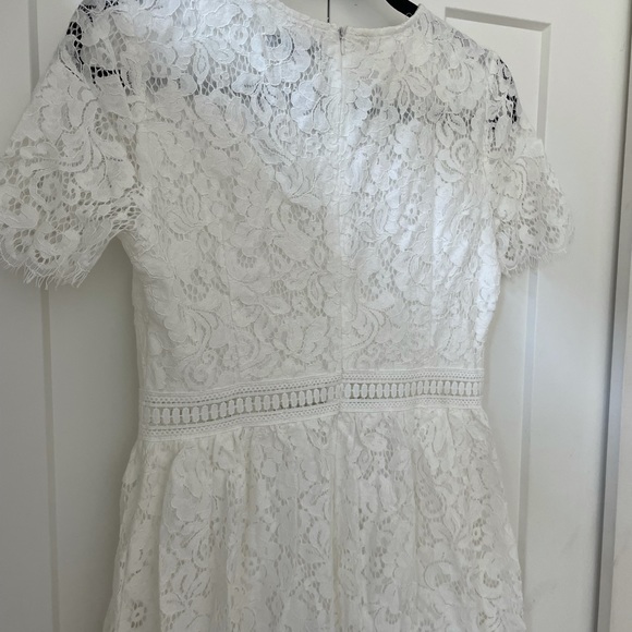 Shein white lace dress - Picture 2 of 6